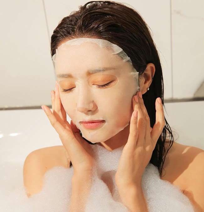dưỡng trắng da trước makeup