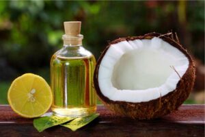 làm đẹp bằng dầu dừa