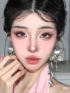 makeup má ửng nhẹ kiểu Hàn