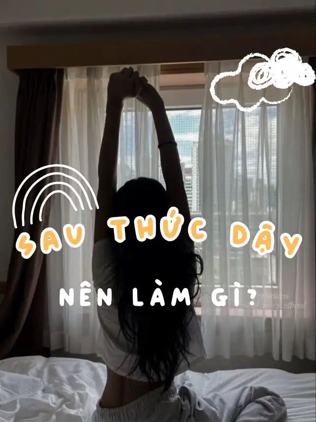 thói quen buổi sáng