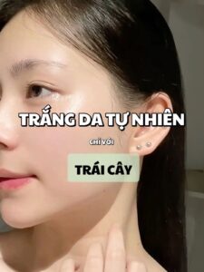 trắng da tự nhiên