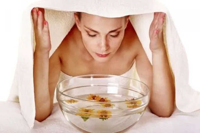 xông mặt bằng thảo mộc
