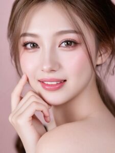 makeup cho mặt cân đối