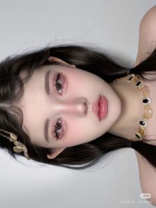 makeup cho mặt hơi nhọn
