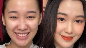 makeup tự nhiên không phấn