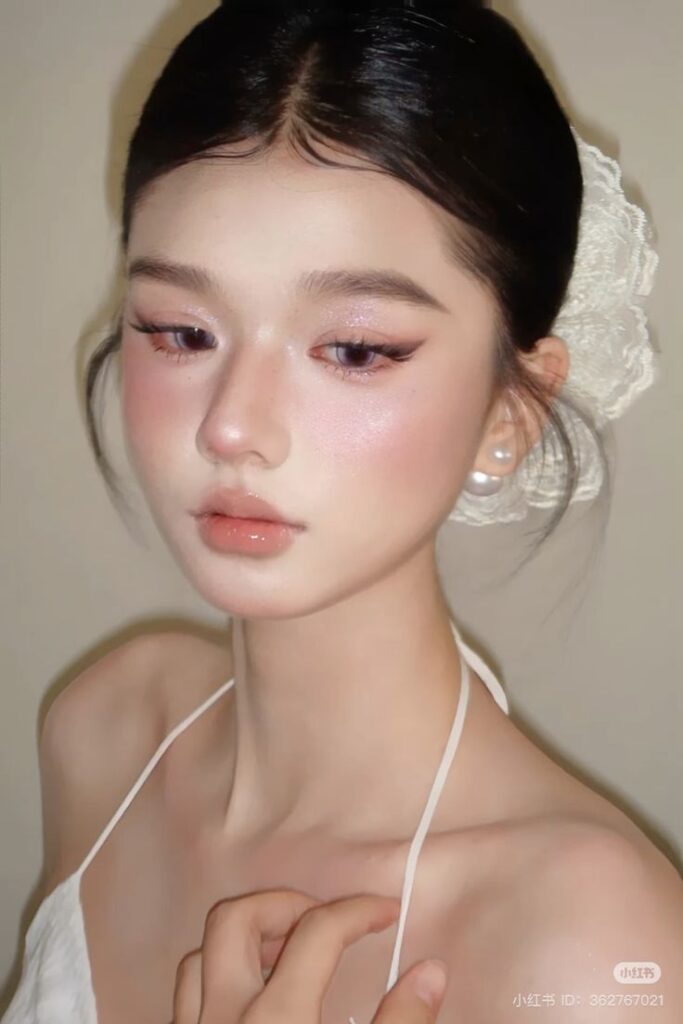 makeup tự nhiên style Nhật