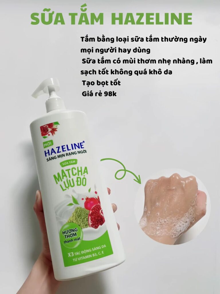 review sữa tắm